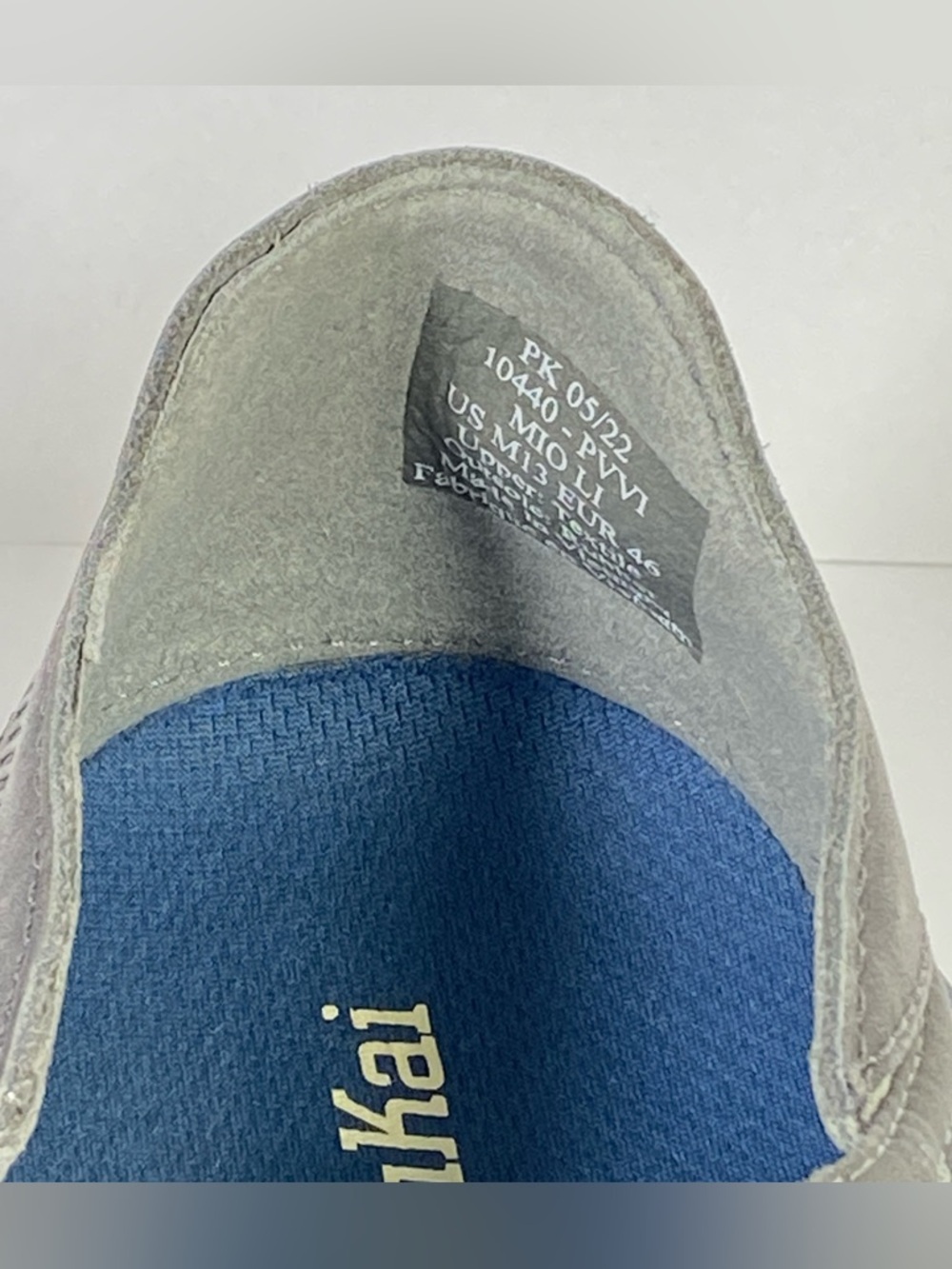 Olukai Mio Li Athletic Sneakers Lightweight Mesh Comfort Gray Men’s Shoes Sz 13 - Picture 10 of 16